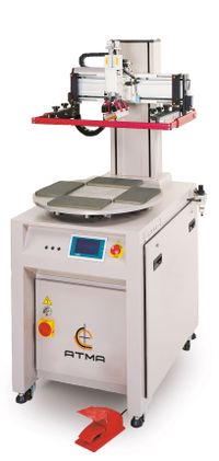 ESC AT PAD 25/45 screen printing machine